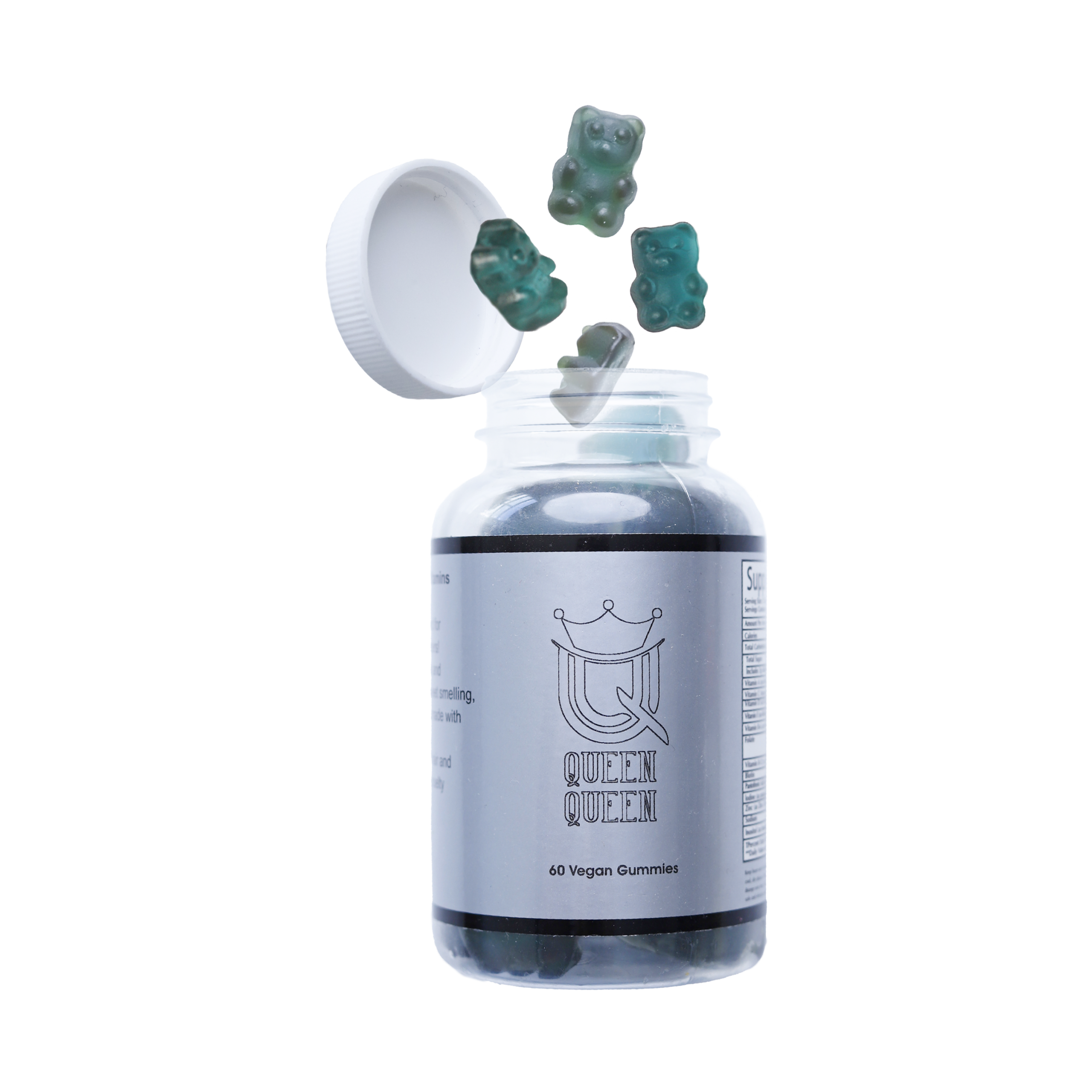 مکمل پاستیل کویین کویین QUEEN QUEEN 60 VEGAN GUMMIES