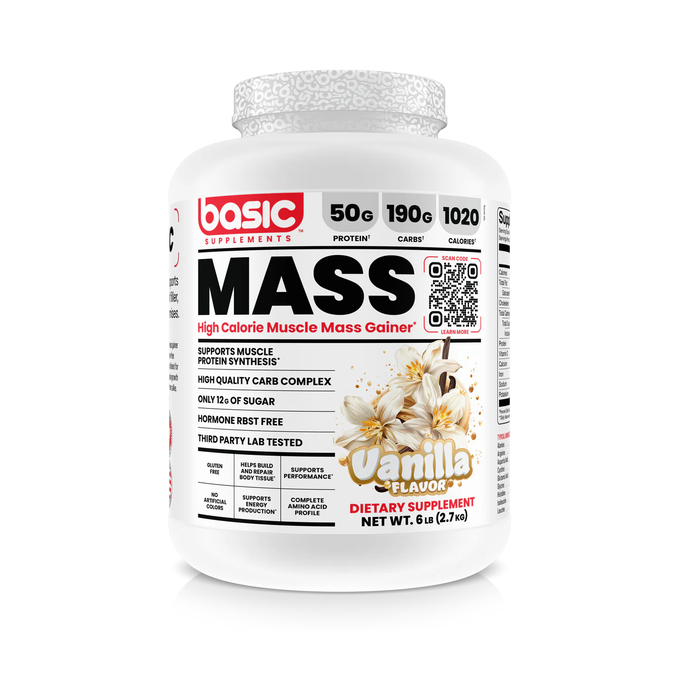 مس گینر بیسیک ۲.۷ کیلوگرمی | Basic Mass Gainer