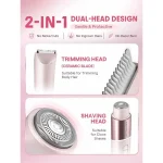 ماشین اصلاح بیکینی شیگلم Smooth Moves Dual-Head Electric Bikini Trimmer - تصویر 4