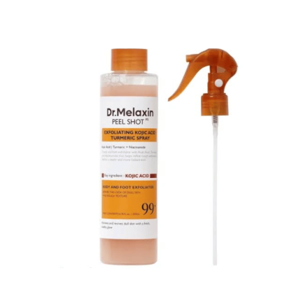 اسپری لایه بردار بدن دکتر ملاکسین Peel Shot Exfoliating TX-Spray حجم 200 میل